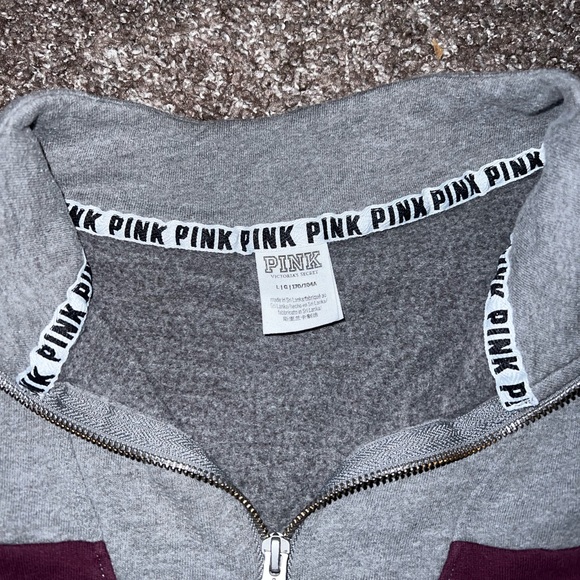 PINK Quarter Zip - Picture 3 of 4
